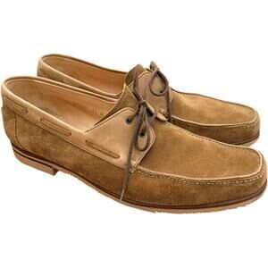 Gravati for Arthur Beren Mens Suede Boat Shoes Loafers Brown Size 11